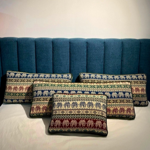 Ethnic brocade pillow/GTC01.1