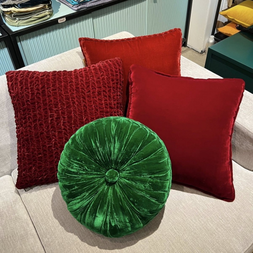 Pumpkin Velvet pillow/GB1.7